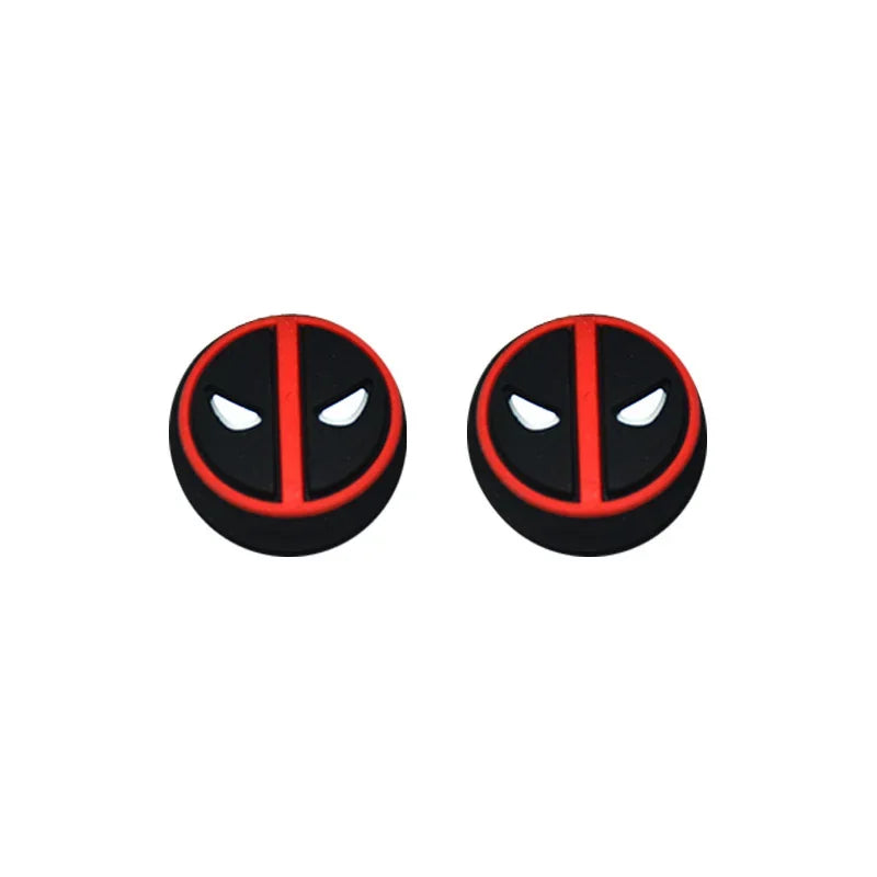Grip für Deadpool-Controller – rote und schwarze Maske