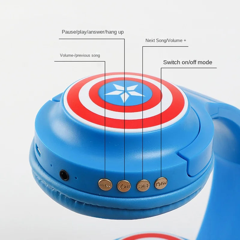 Bluetooth Kopfhörer Avengers Hulk - Grün