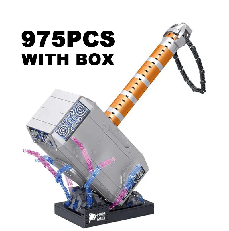 Avengers Thor's Hammer Bausteinfigur - 975 Teile