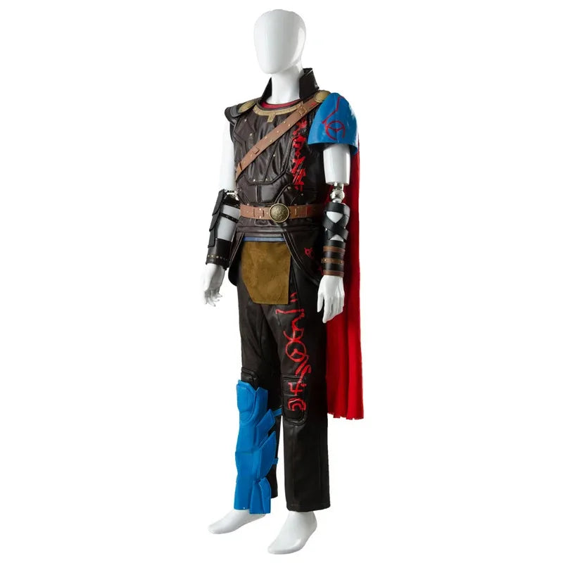 Thor Ragnarok Cosplay Kostüm - Gladiator Outfit mit Umhang