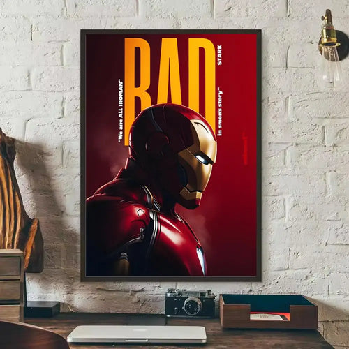 Iron Man Aufkleber – Porträt Helm