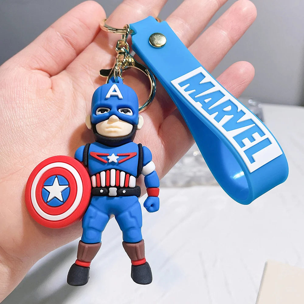 Schlüsselanhänger Captain America - Silikonfigur
