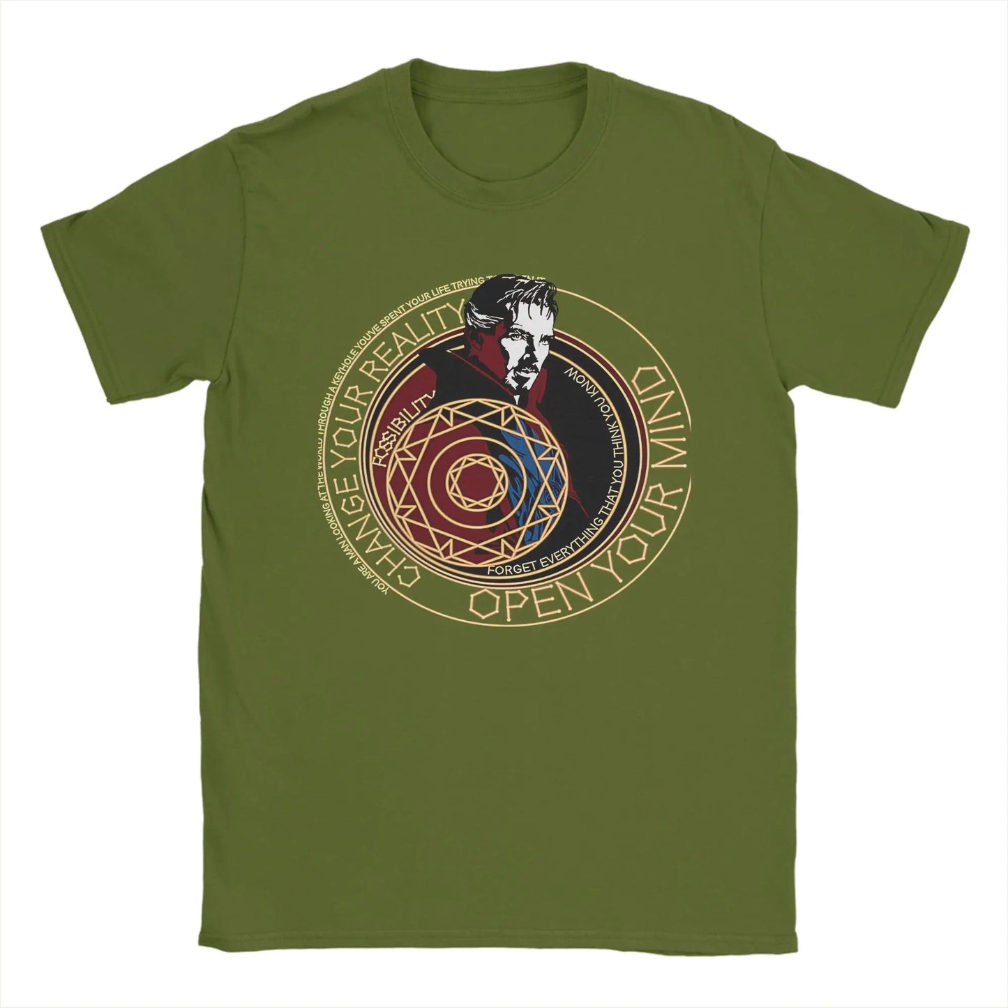 T-Shirt Doctor Strange - Mystischer Kreis Change Your Reality Herren