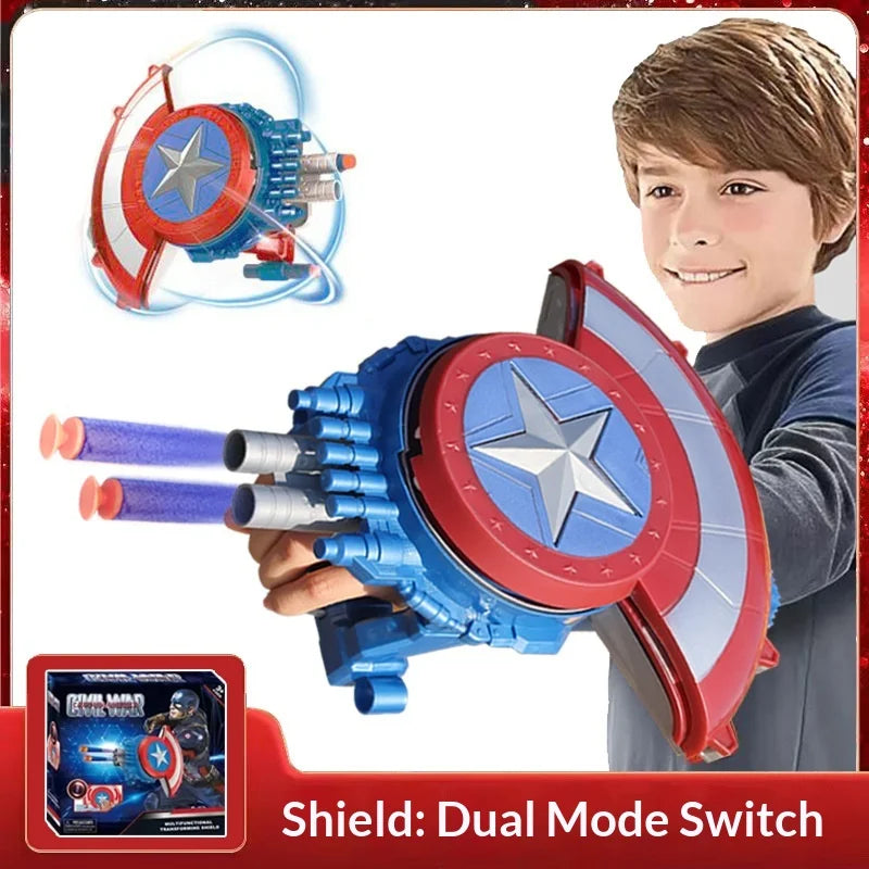 Captain America Blaster Schild - Weiche Kugeln
