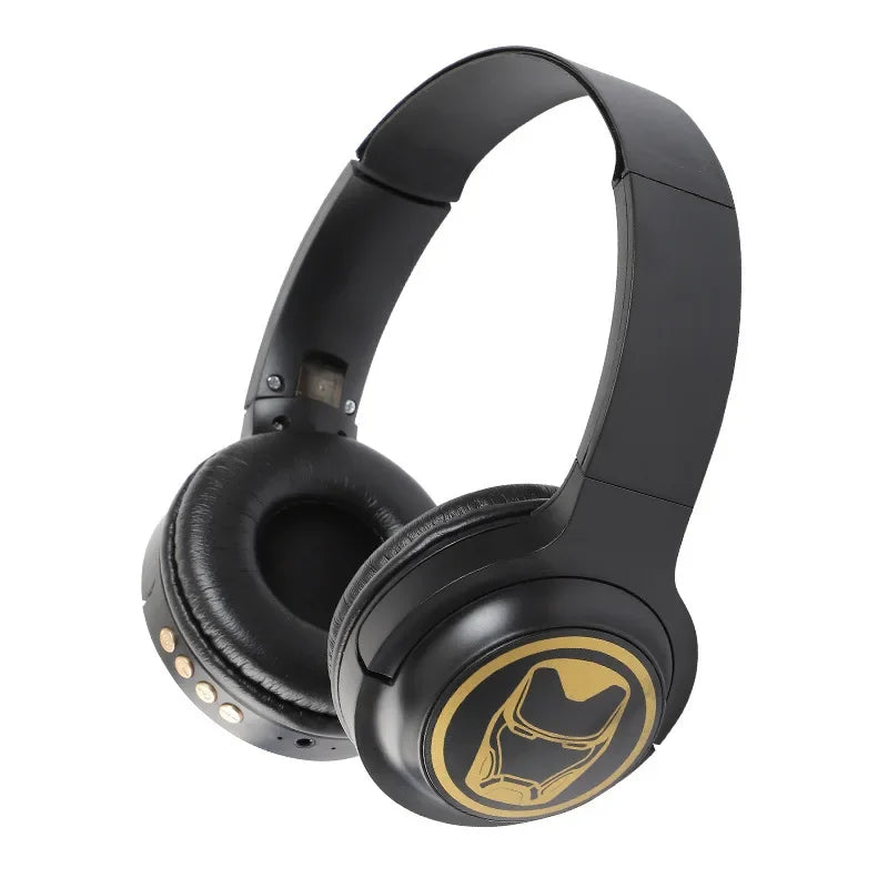 Avengers Iron Man Bluetooth-Kopfhörer – Schwarz und Gold