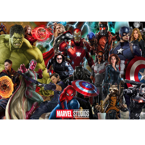 Marvel Studios-Poster – vollständige Besetzung