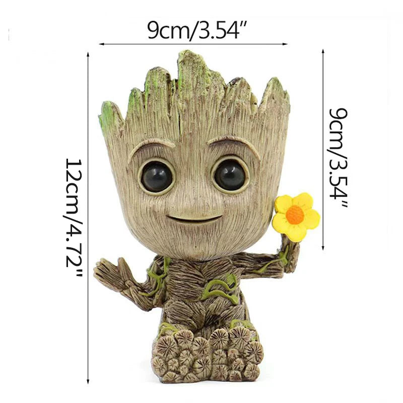 Baby Groot Pflanzentopf – Bleistifthalter mit verschiedenen Posen zur Aufbewahrung