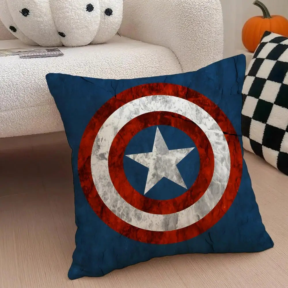 Kissenbezug Captain America – Helm-Porträt