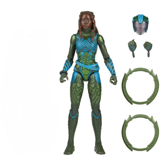 Avengers Nakia Figur – Grüner-blauer Wakanda-Anzug