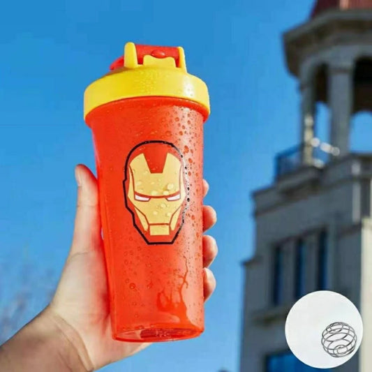 Gourde Avengers Iron Man - Shaker Rot Orange 600ml