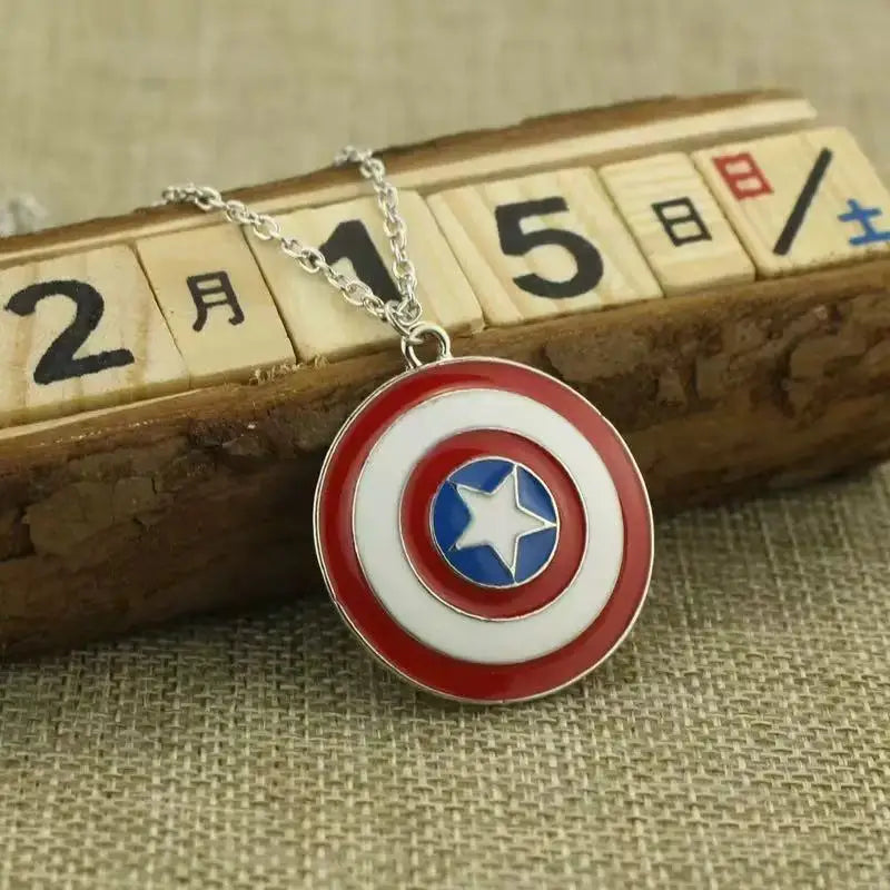 Halskette Avengers Captain America - Schild-Anhänger