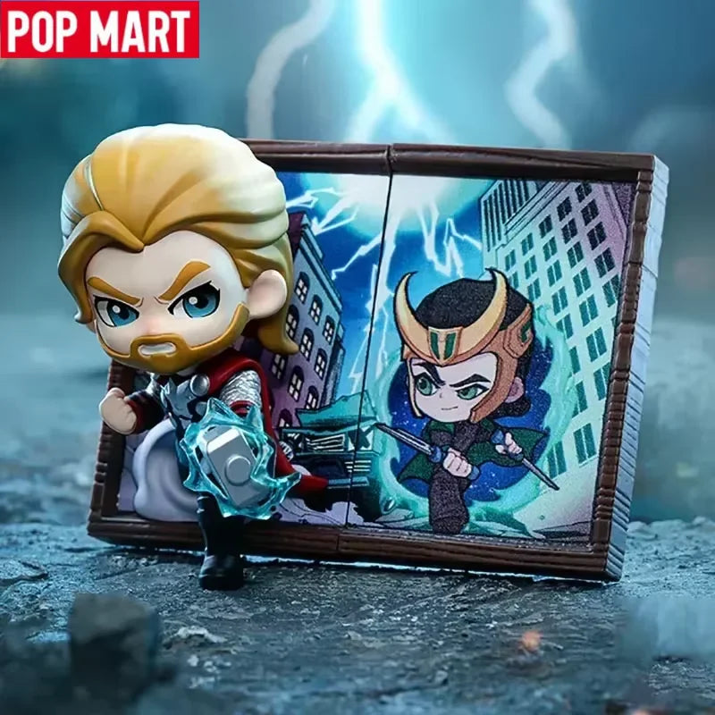 Blind Box POP MART Marvel Bilderrahmen - Serie 10 Überraschungsfigur