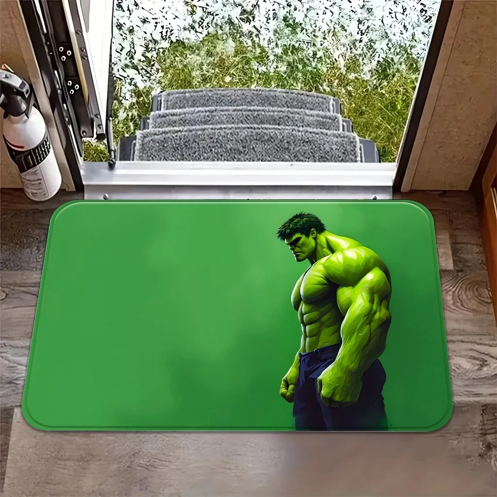 Avengers Iron Man Teppich – Rot-Gold Gesplitterte Rüstung