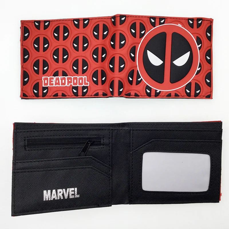 Avengers Deadpool Geldbörse – Wiederholendes Muster offen Marvel