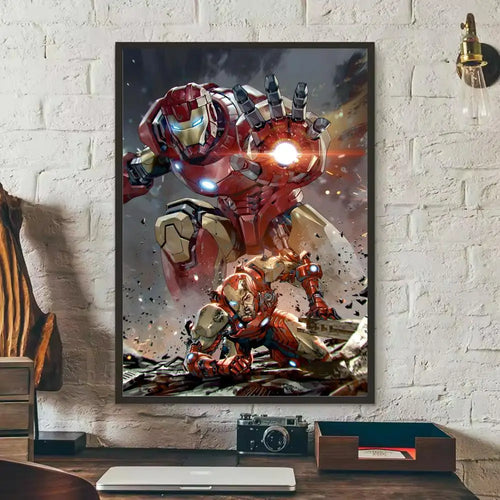 Aufkleber Iron Man - Schwebeflug