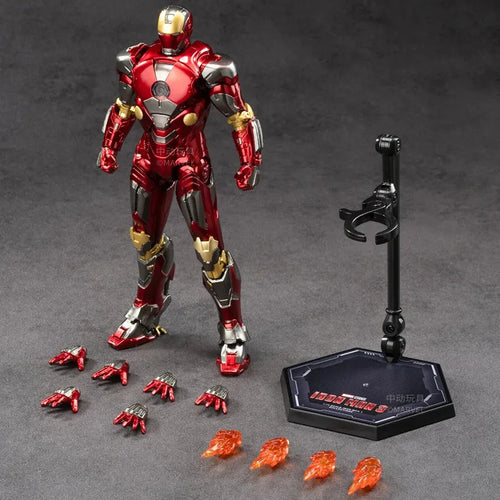ZD Toys Iron Man MK17 Heartbreaker Figur - Tony Stark Actionfigur
