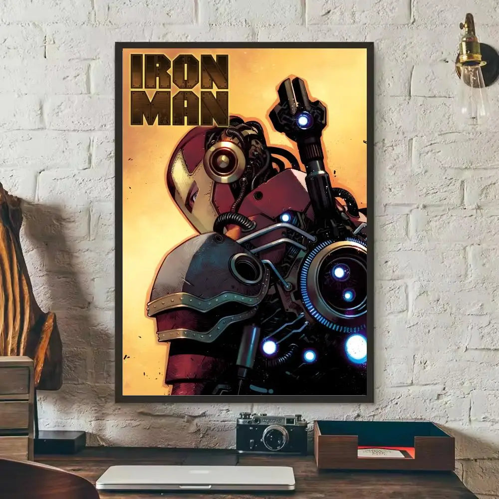 Sticker Iron Man – Porträtstudio
