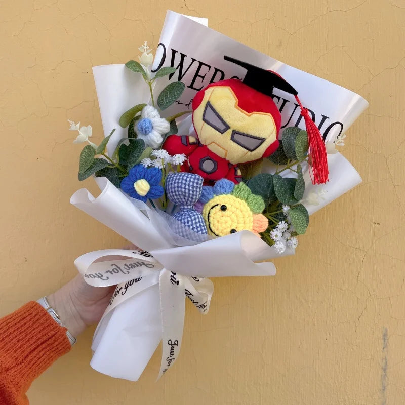 Avengers Spider-Man Strauß - handgemachtes Plüschgeschenk