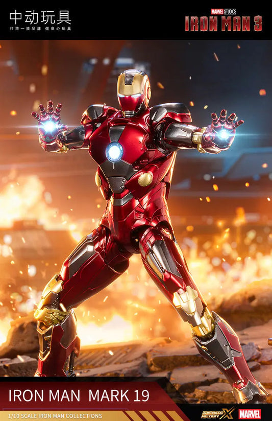 ZD Toys Iron Man MK19 Figur - Tony Stark Actionfigur
