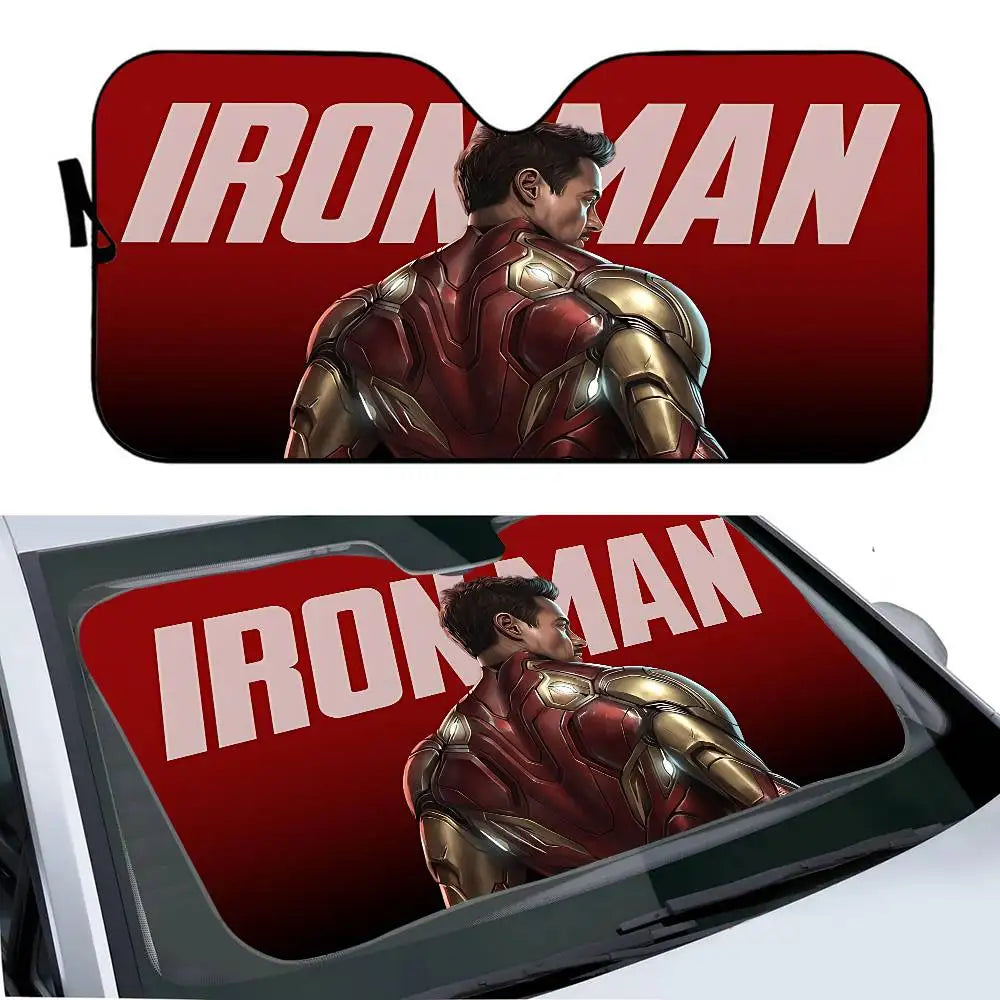 Iron Man Auto Sonnenblende - UV-Schutz Windschutzscheibe