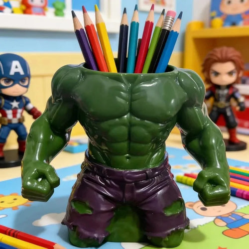 Bleistiftbecher Hulk - Muskelbepackte Büste zur Schreibtischaufbewahrung