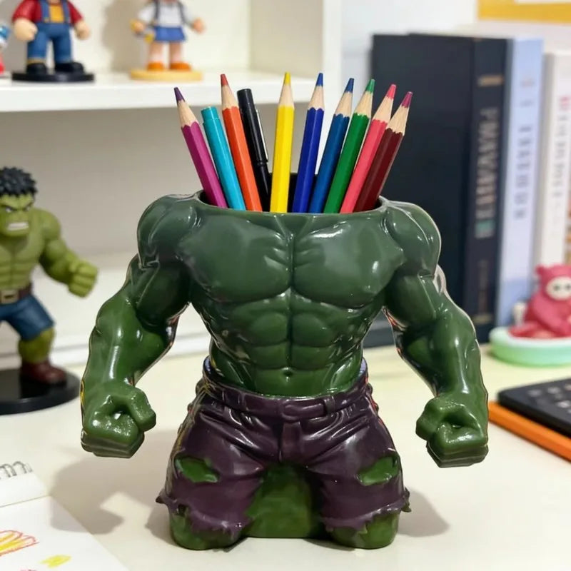 Bleistiftbecher Hulk - Muskelbepackte Büste zur Schreibtischaufbewahrung