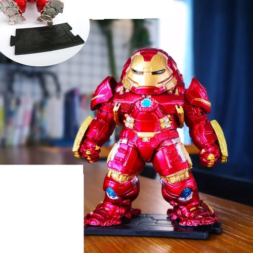 Hulkbuster-Figur – rot-goldene Rüstung