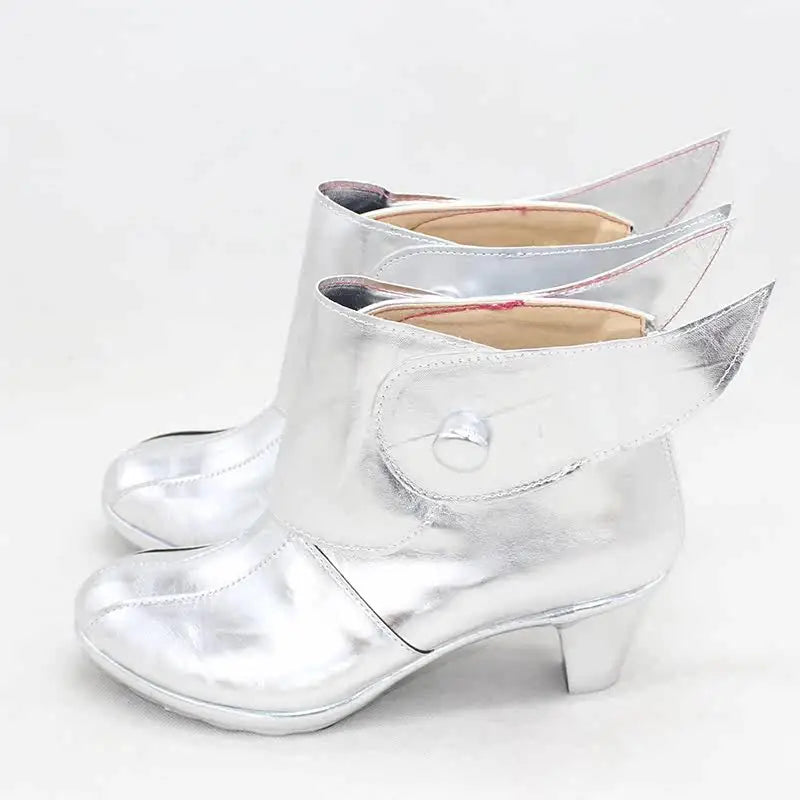 Cosplay-Stiefel Jane Foster Mighty Thor – Silber