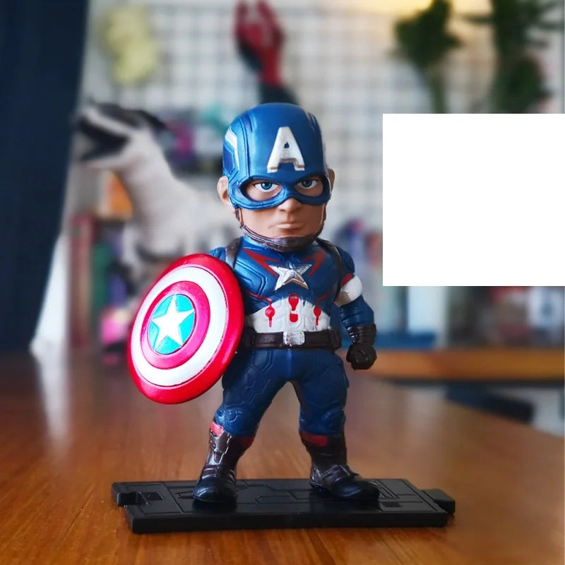 Captain America Figur - Mini Chibi Schild