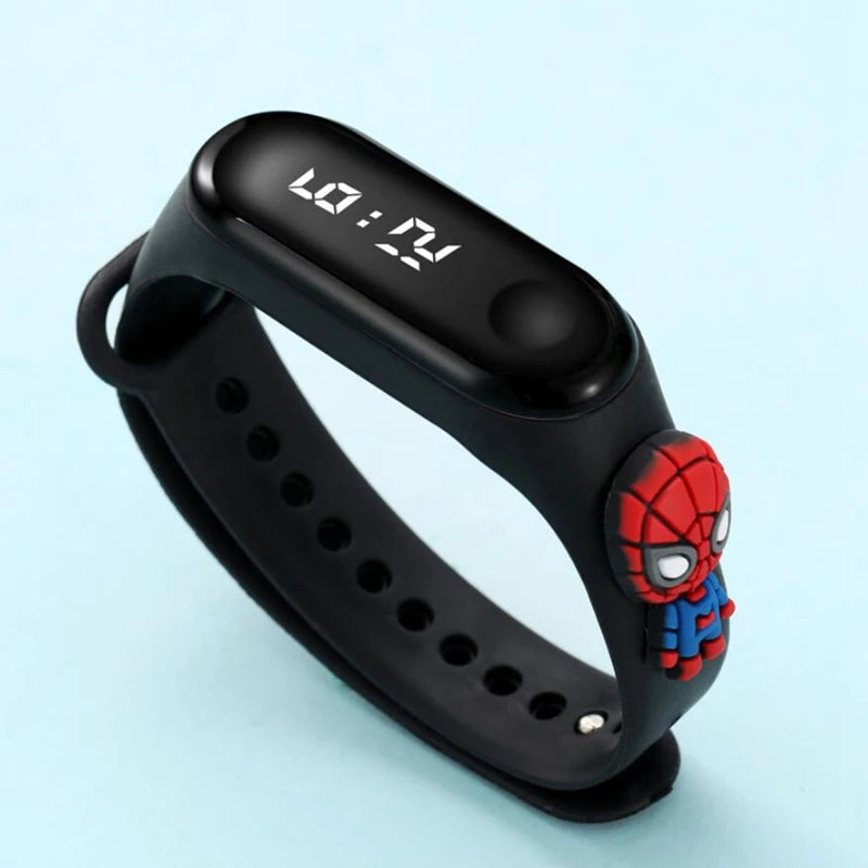LED Avengers Uhr - Kinder Wasserdicht Superheld