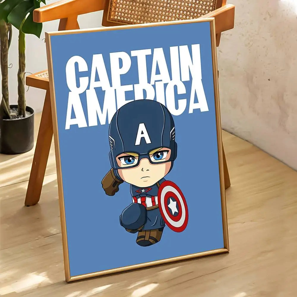 Aufkleber Captain America – Wanddekoration