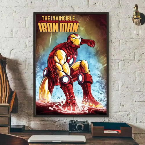 Sticker Iron Man - Nahaufnahme