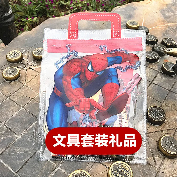 Avengers Schulset - Radiergummi Anspitzer Notizbuch