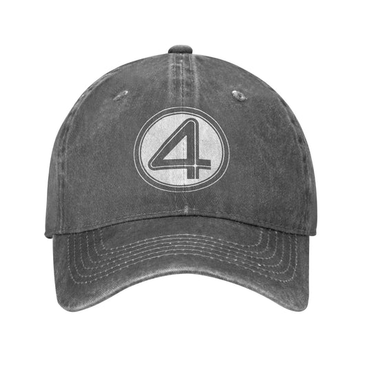 Cap Fantastic Four - Ausgebleichter Denim Anthrazit
