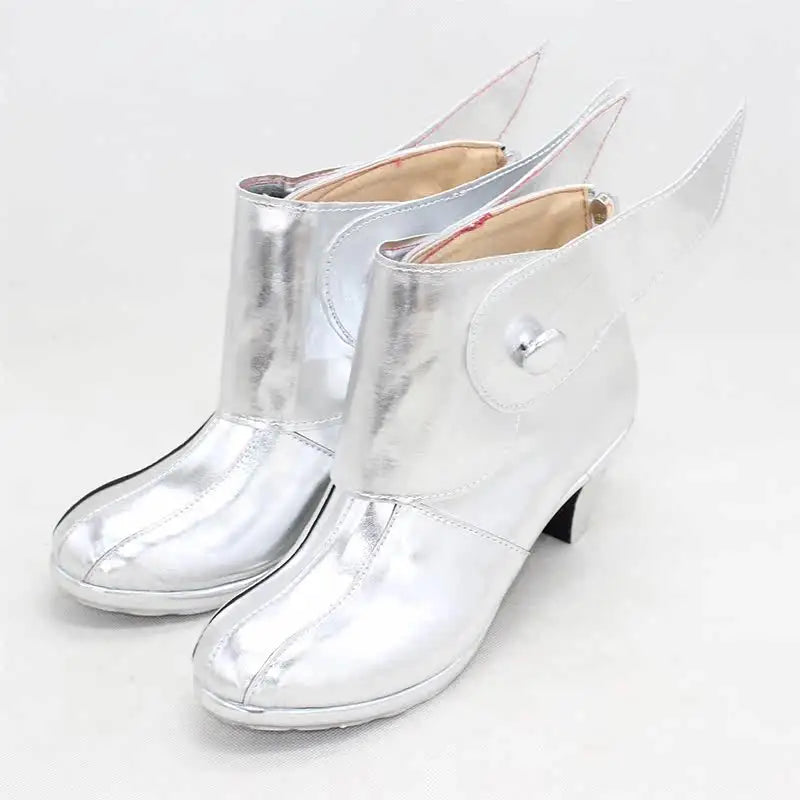 Cosplay-Stiefel Jane Foster Mighty Thor – Silber