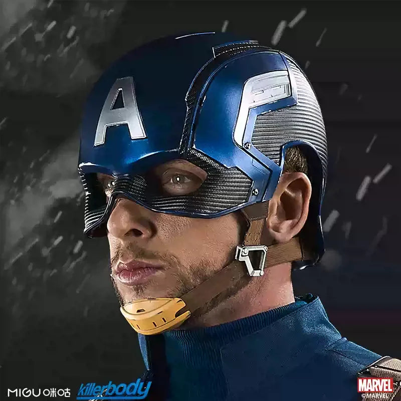 Killerbody Captain America Helm - Infinity Saga Metall Maßstab 1:1