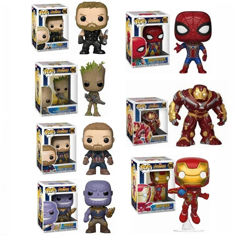 Funko Pop Avengers Figuren-Sammlung - Multi-Charakter-Sortiment
