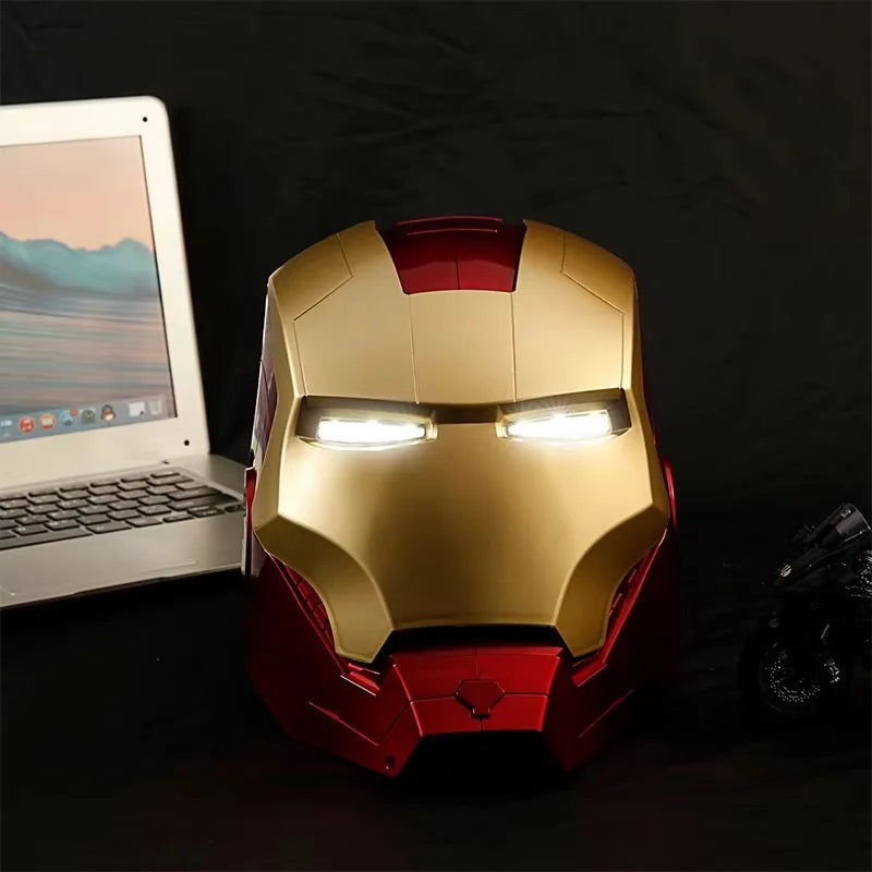 Avengers Iron Man Maske - Helm und LED Handschuhe Cosplay 65cm