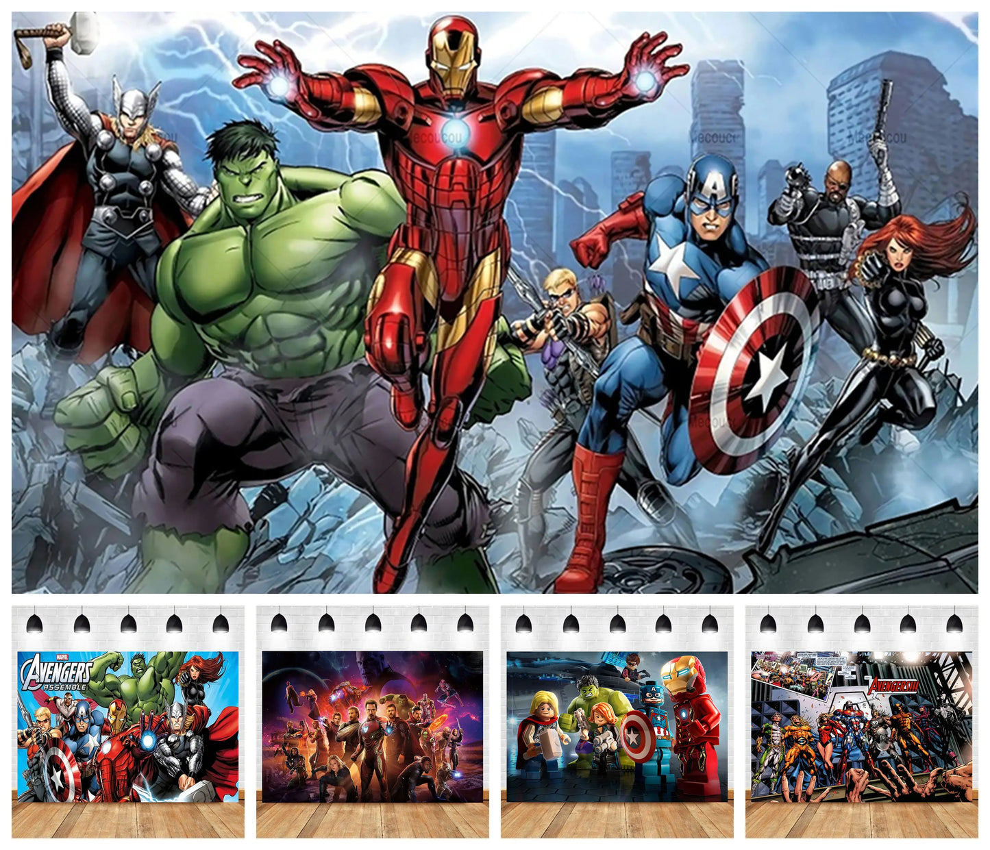 Poster Avengers Portale - Wandbild