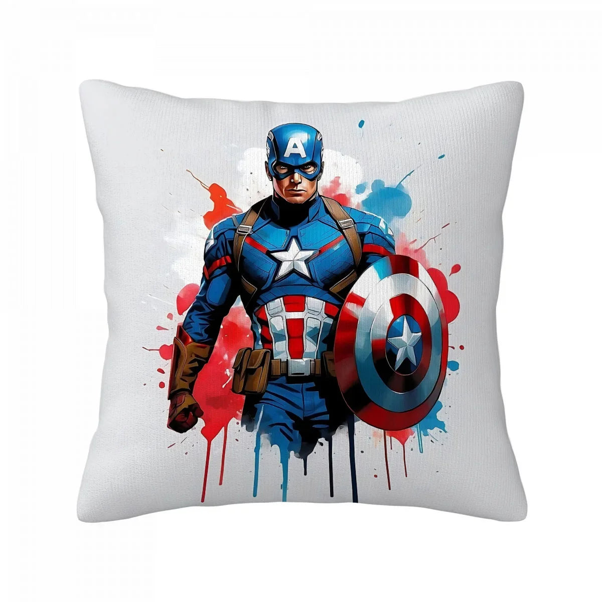 Kissenbezug Captain America - Farbspritzer