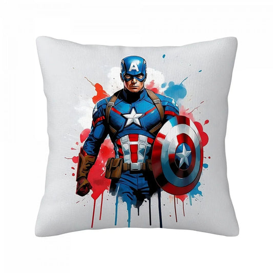 Kissenbezug Captain America - Farbspritzer