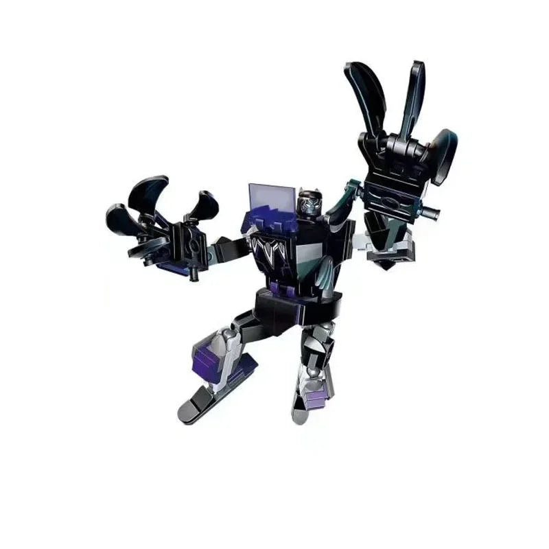 Baukästen Mecha Avengers - Captain America Hulk Wolverine Thanos