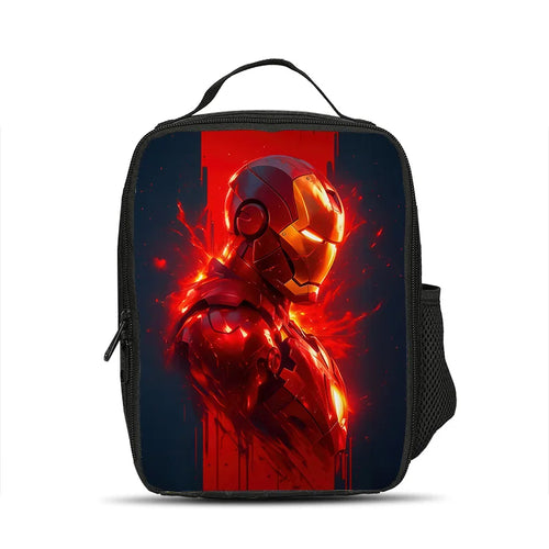 Avengers Iron Man Kühltasche – Profil Silhouette Dunkelrot