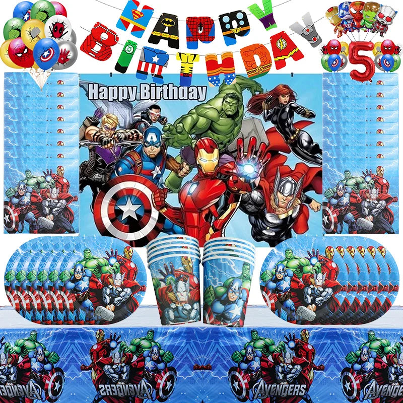 Avengers Geburtstagsdeko – Süßigkeitenschachteln x6