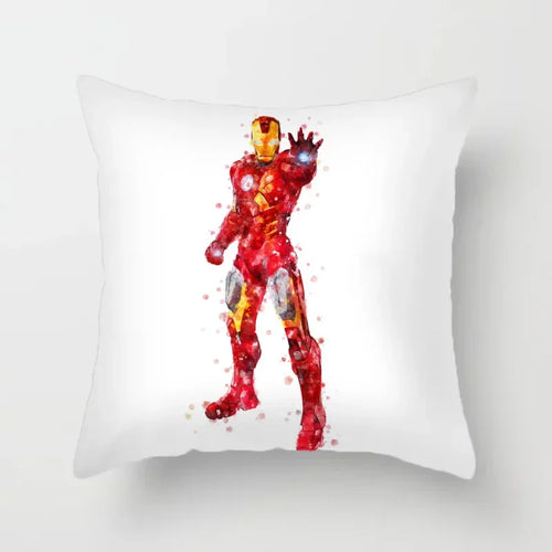 Kissenbezug Iron Man – Repulsor-Aquarell