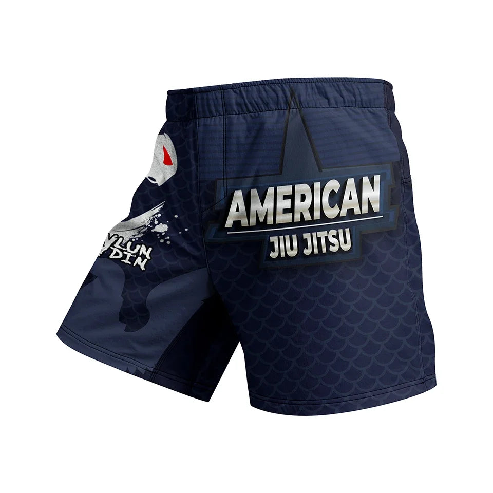 Kurzes Jiu-Jitsu Captain America - Schild und Adler