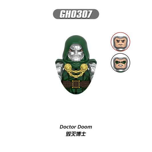 Figur Baukästen Doctor Doom - Rüstung Goldene Scheiben