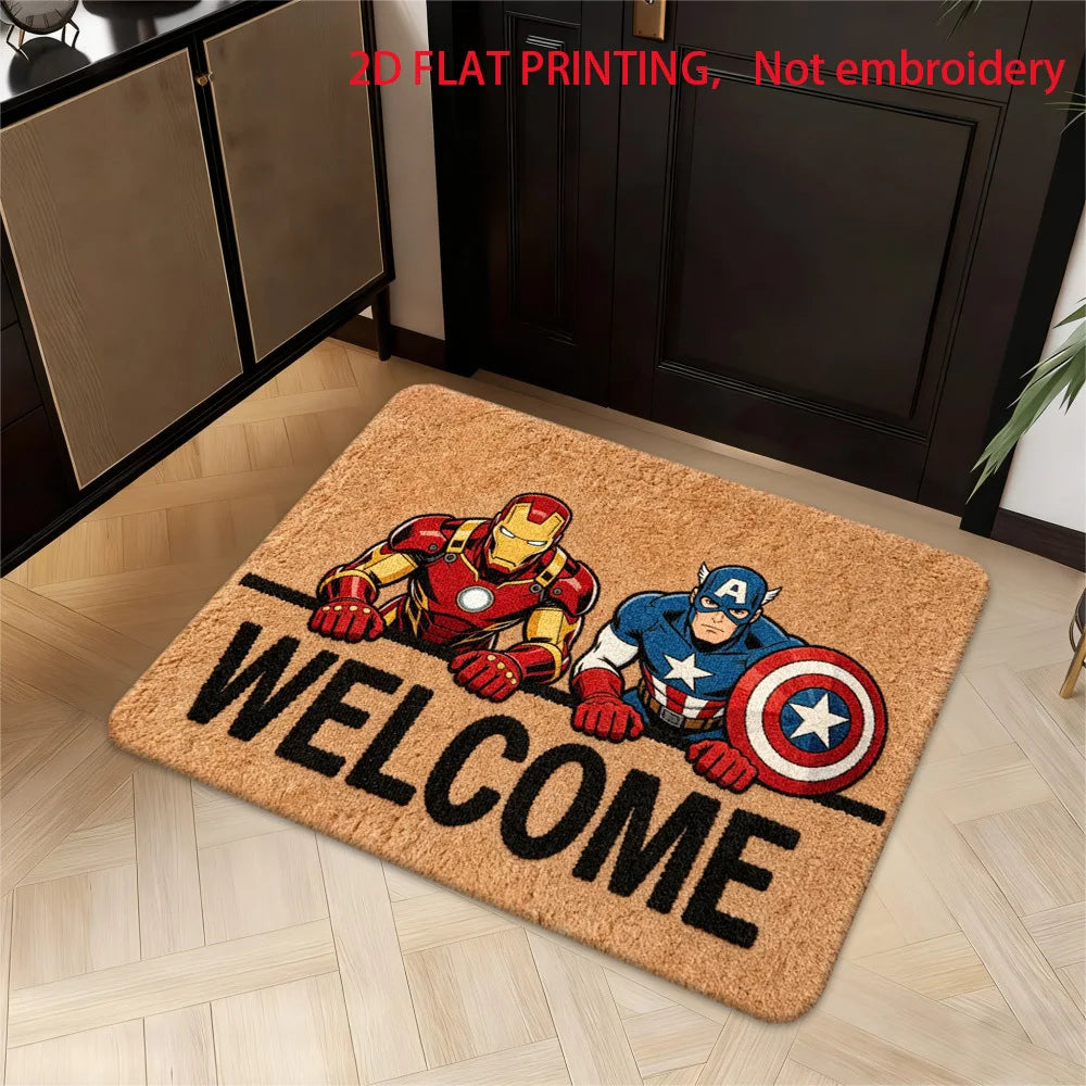 Marvel Deadpool & Wolverine Teppich – Intensives Rot Duo-Design