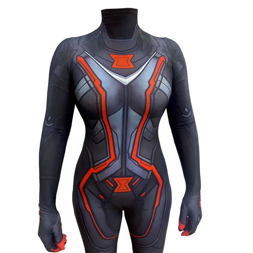 Avengers Black Widow - 3D Zentai Cosplay Anzug für Damen