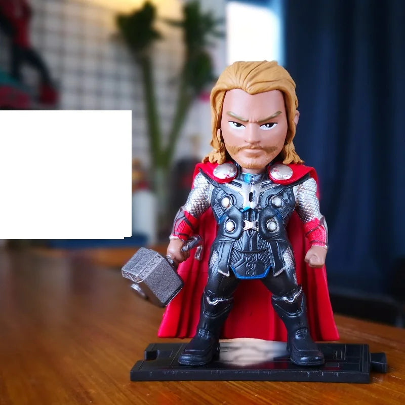 Thor Figur - Mini Chibi Mjolnir Hammer
